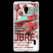 Coque LG F6 Vintage Cuba libre