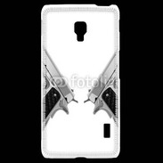 Coque LG F6 Double flingue