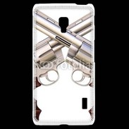 Coque LG F6 Double revolver
