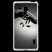 Coque LG F6 Pistolet et munitions
