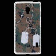 Coque LG F6 plaque d'identité soldat américain