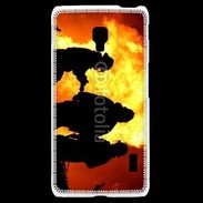 Coque LG F6 Pompier Soldat du feu 3