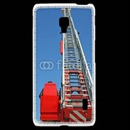 Coque LG F6 grande échelle de pompiers