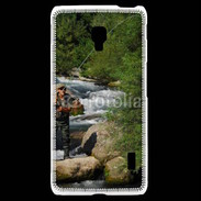 Coque LG F6 Pêche à la truite