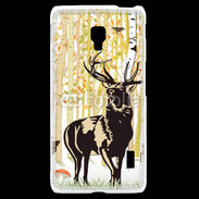 Coque LG F6 Illustration de cerf 5