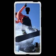 Coque LG F6 Saut en Snowboard