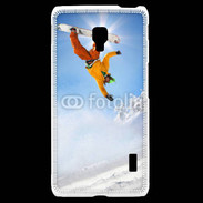 Coque LG F6 Saut de snowboarder