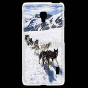 Coque LG F6 Chiens de traineaux