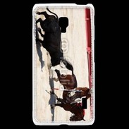 Coque LG F6 Corrida à cheval