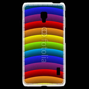 Coque LG F6 Effet Raimbow