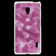 Coque LG F6 Camouflage rose