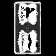 Coque LG F6 Lady's gentleman's