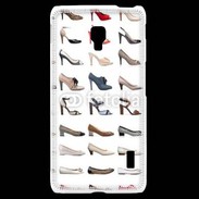 Coque LG F6 Fond chaussures