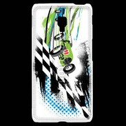 Coque LG F6 Course de voiture rétro