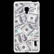 Coque LG F6 Fond dollars