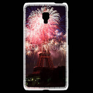 Coque LG F6 Feux d'artifice Tour Eiffel
