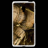 Coque LG F6 Bouchon de champagne