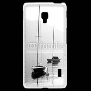 Coque LG F6 Bateau sur un lac