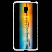 Coque LG F6 Couché de soleil mer