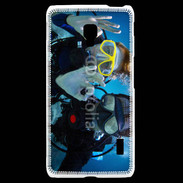 Coque LG F6 Couple de plongeurs