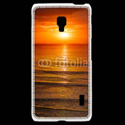 Coque LG F6 Couché de soleil mer 2