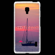 Coque LG F6 Couché de soleil en mer 50