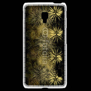 Coque LG F6 Feu d'artifice or