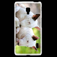 Coque LG F6 Chien Bull terrier anglais 1