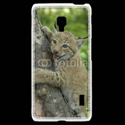 Coque LG F6 Bébé Lynx