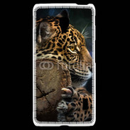 Coque LG F6 Portrait d'un jaguar