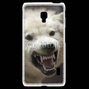 Coque LG F6 Attention au loup