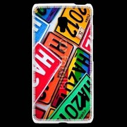 Coque LG F6 Plaque d'immatriculation
