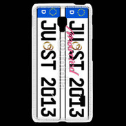 Coque LG F6 Plaque Just maried