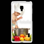 Coque LG F6 Bébé chef cuisinier