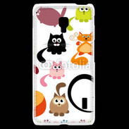 Coque LG F6 Humour de chats
