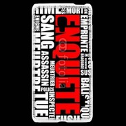 Coque LG F6 Enquête de police