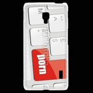 Coque LG F6 Clavier sexy