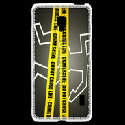 Coque LG F6 Scène de crime