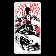 Coque LG F6 Vigilante au féminin