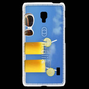 Coque LG F6 Jus d'orange sur la plage