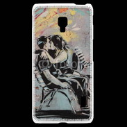 Coque LG F6 Kiss graffiti