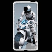 Coque LG F6 Moto du futur