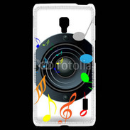 Coque LG F6 Enceinte de musique