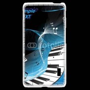Coque LG F6 Abstract piano