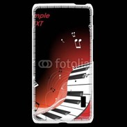 Coque LG F6 Abstract piano 2