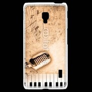 Coque LG F6 Dirty music background