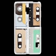 Coque LG F6 Music audio tape vintage
