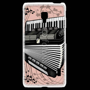 Coque LG F6 Illustration accordéon 1