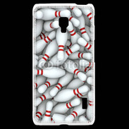 Coque LG F6 Quille de bowling en folie