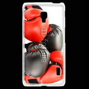 Coque LG F6 Paire de gant de boxe